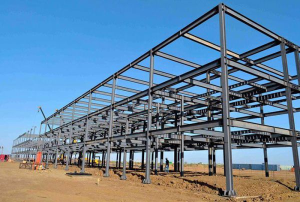 鋼結構工程案例現場