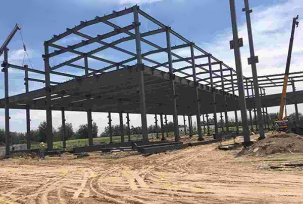 鋼結構工程案例現場